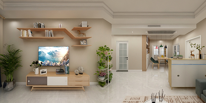 设计不只是画图-国际新城贠金环-装修设计方案