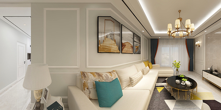 方靖A-建业壹号城邦2期-装修设计方案