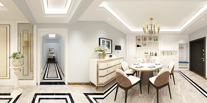 小丸子设计室-简欧-装修设计方案