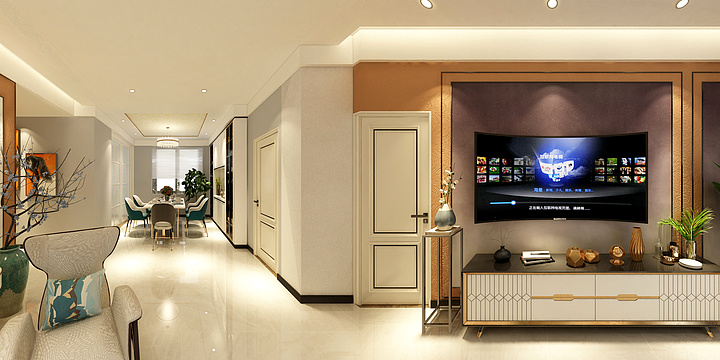 韩城铂芙壁材-红鑫5#轻奢-修改-装修设计方案