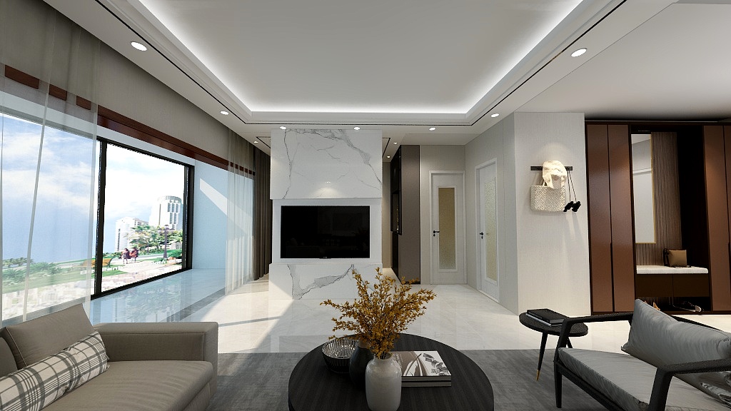 晨旭室内设计工作室-35-1和昌花与墅1f-装修设计方案