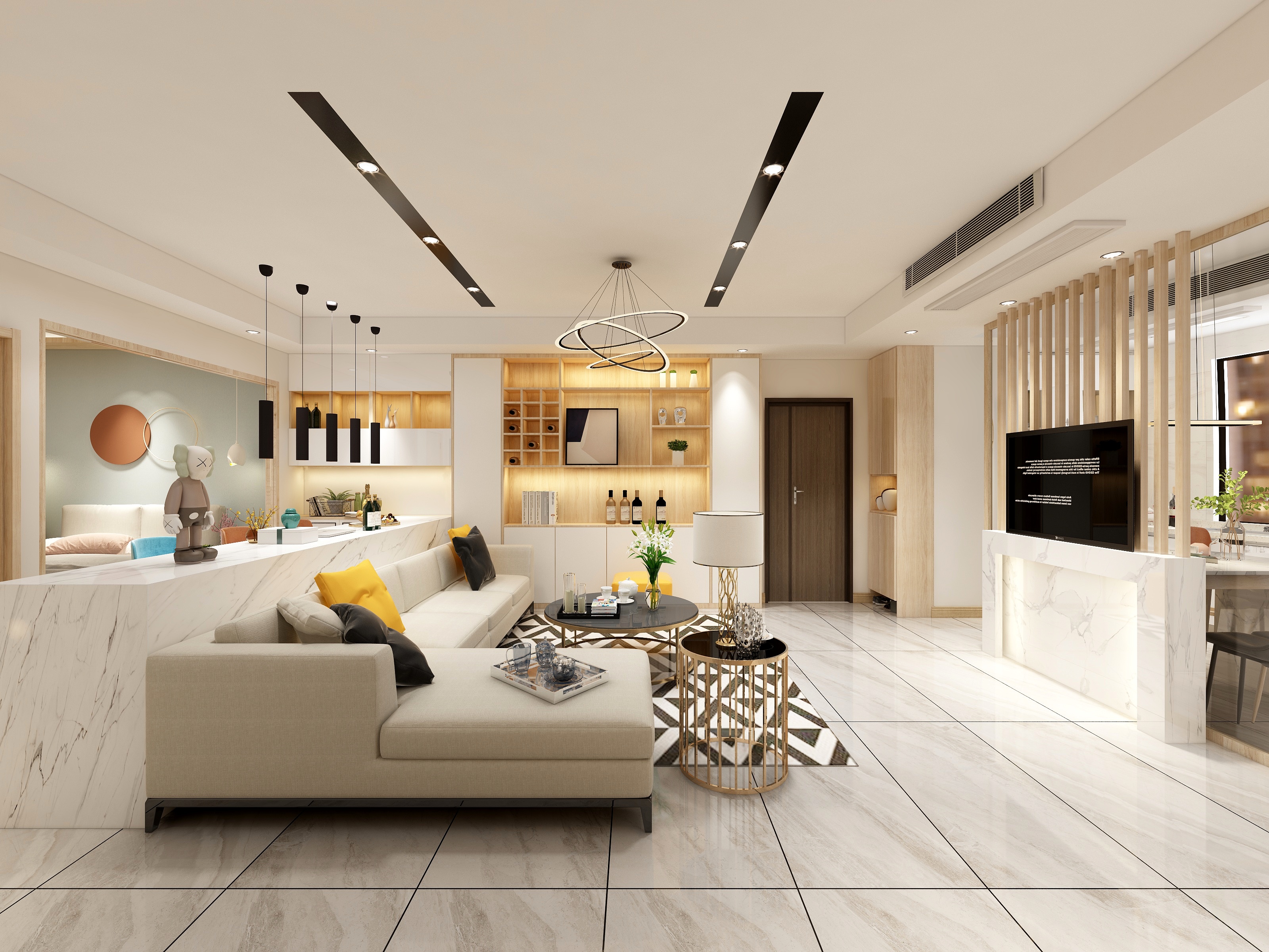 谢炎丨-《温情.木色.玖玖大厦》-装修设计方案