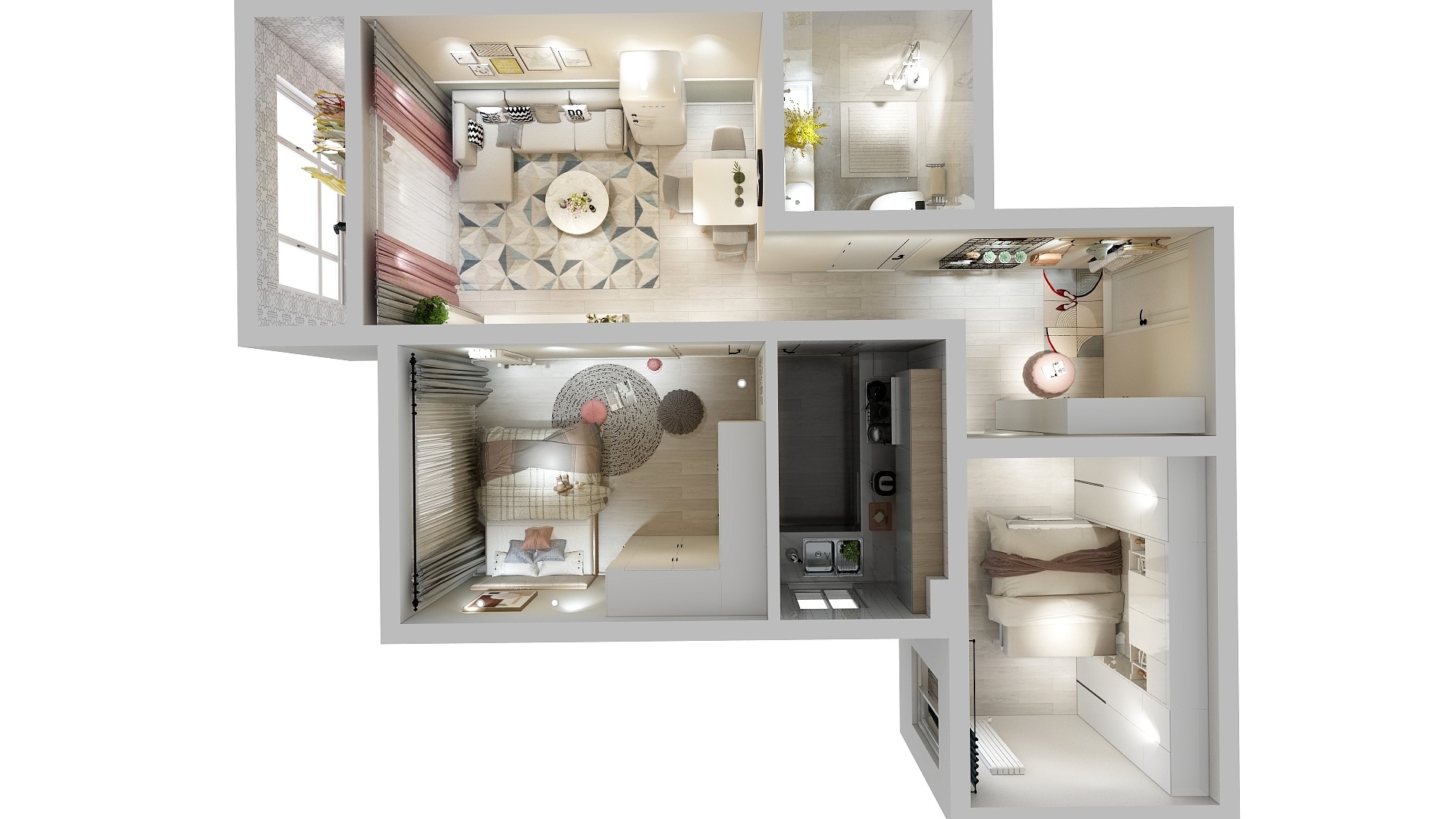 酷家云-家装北欧-装修设计方案