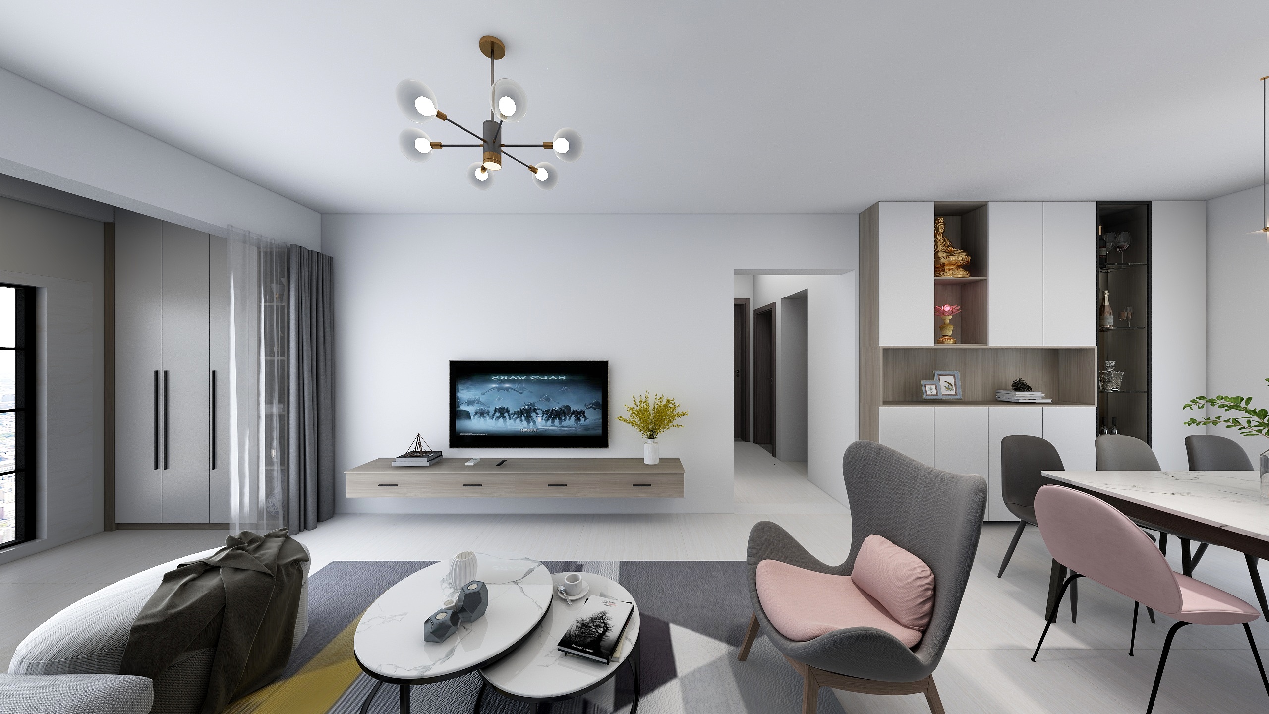 沮渠蒙逊-当代万国城二期9-904熊总吉宅-装修设计方案