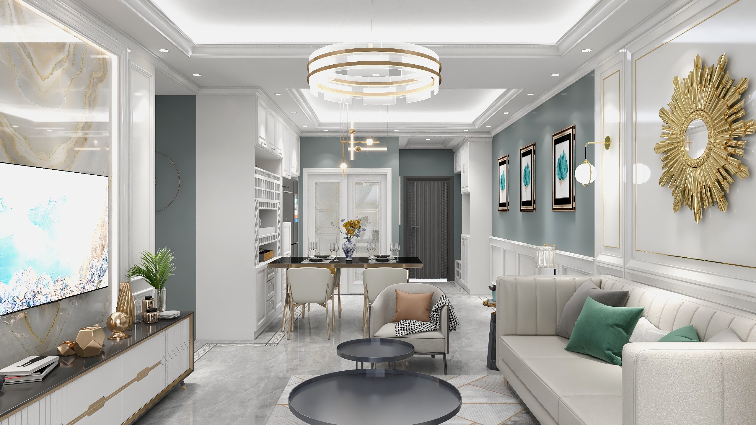 铁打的林驰-松山公馆103.24轻奢-装修设计方案