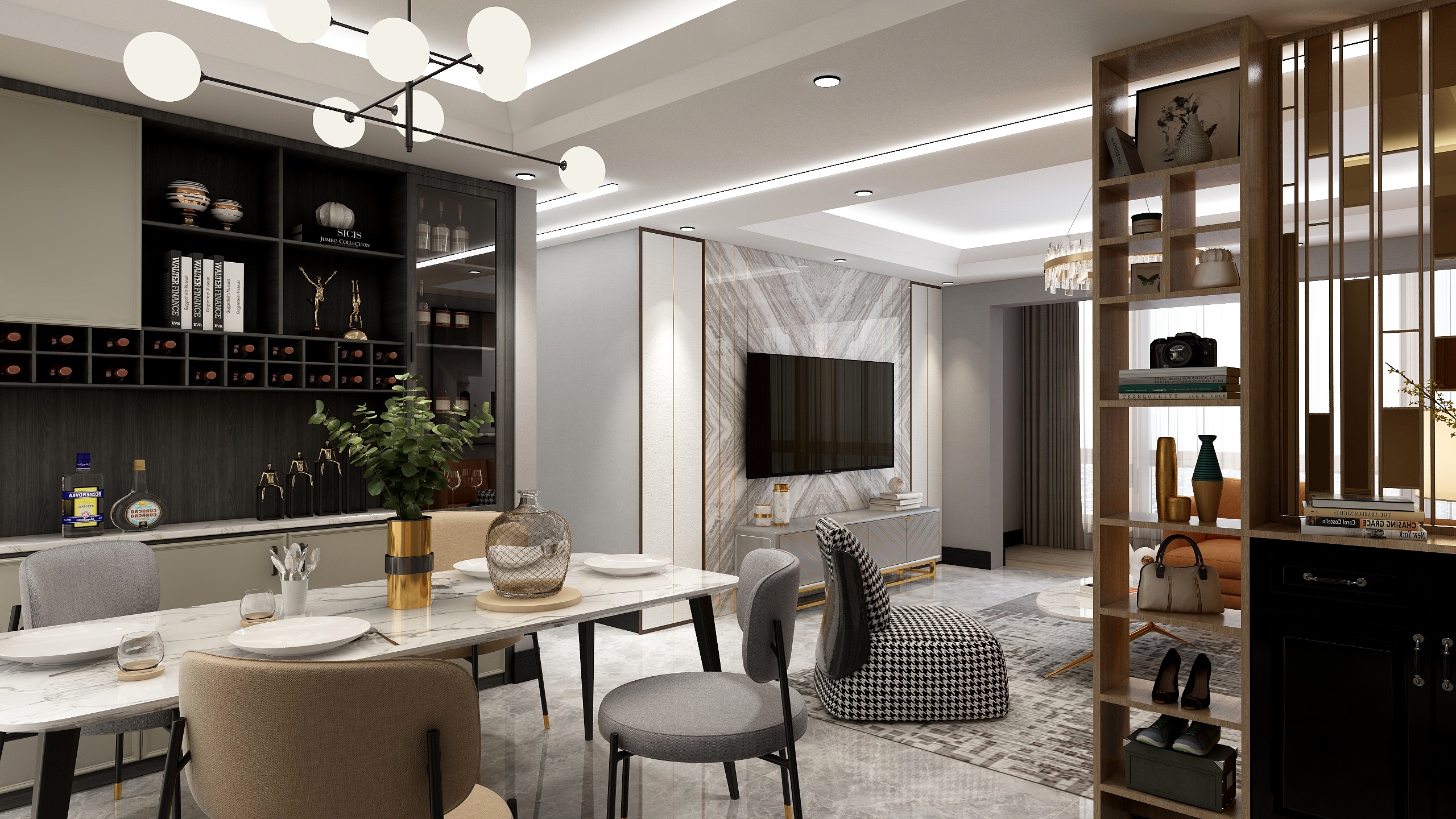 无数空间-佳境康城-装修设计方案