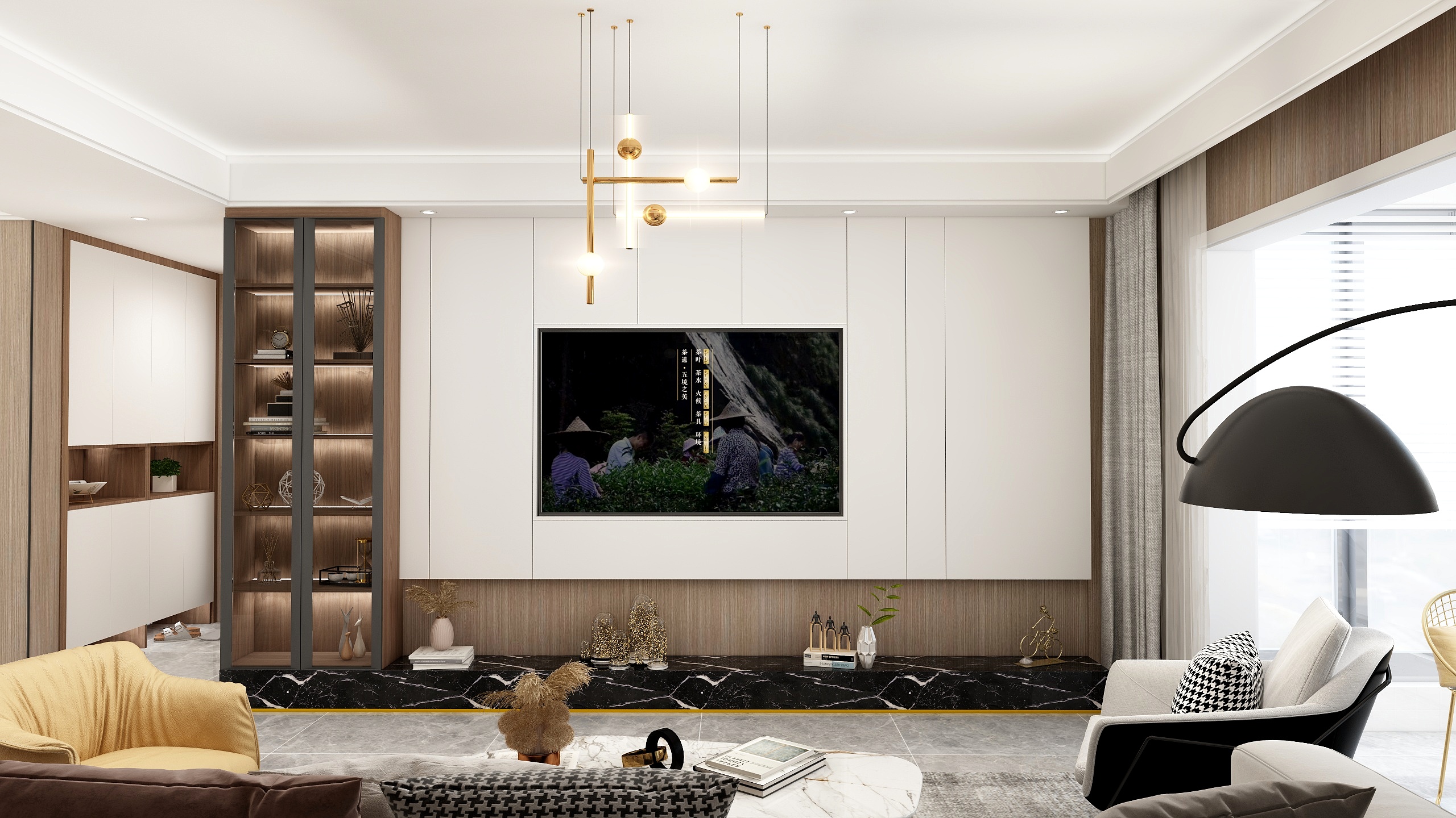 铂霖丨空间设计丨装饰美学-简约轻奢-装修设计方案