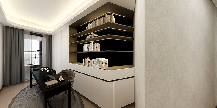 迦楠空间设计-楼加南-逸树园最新-装修设计方案