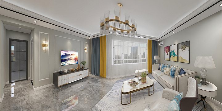 室内设计师杜-浩庭三期8号楼-装修设计方案