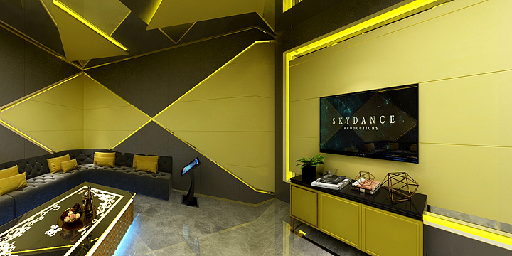 齐雪娇-酒吧模板-装修设计方案