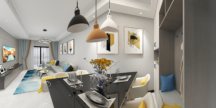 Jason蒙-香溢紫郡10-2703-装修设计方案