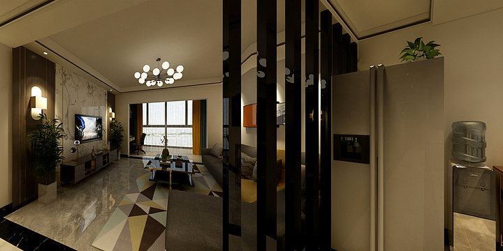 南部县鹏发装饰-锦天府-装修设计方案