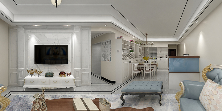 设计-邓工-御金山三期43-2-1104（石工：18666116916）-装修设计方案