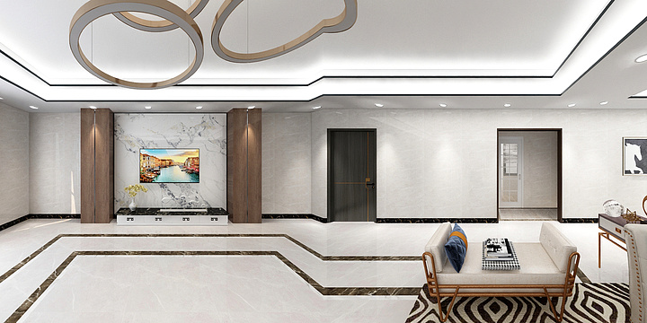 东莞易合设计-黄江客餐厅（现代风格6.22）-装修设计方案