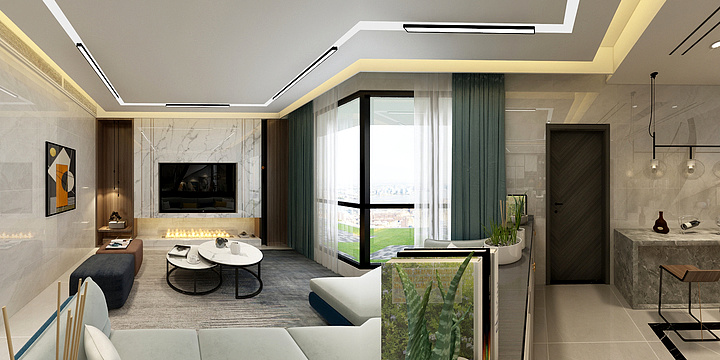 设计12413411-软装资深考核loft户型-副本-装修设计方案