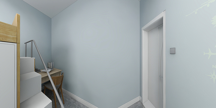 阿仝沐-圣惠嘉园柴姐85平米-装修设计方案