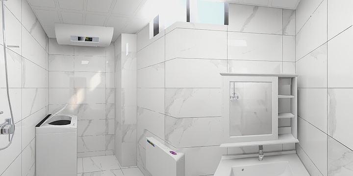 木森-设计-圆中苑-卫生间-装修设计方案