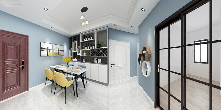 天又设计郑州独立设计师-椿园C6-装修设计方案