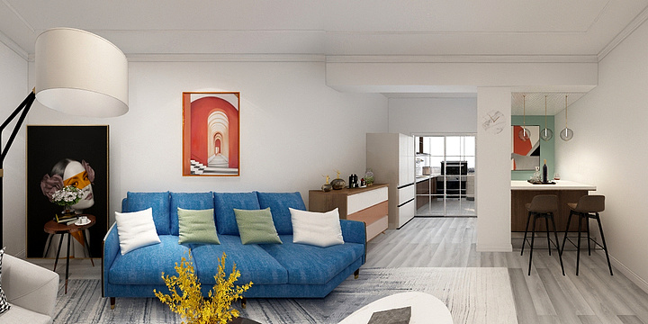 Yukin丶M-支矶石6号院-装修设计方案