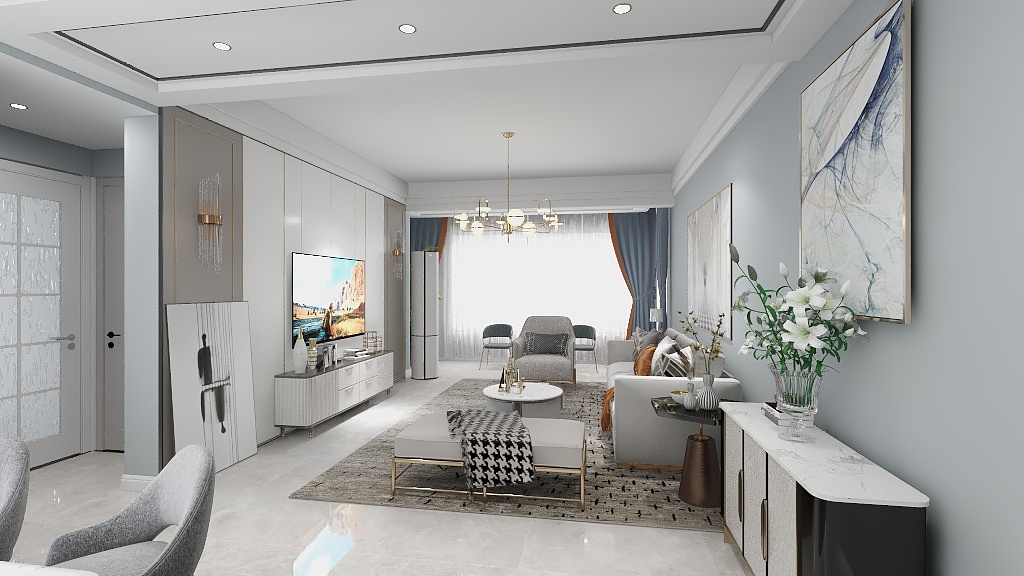 柒曱的茶-保利-装修设计方案