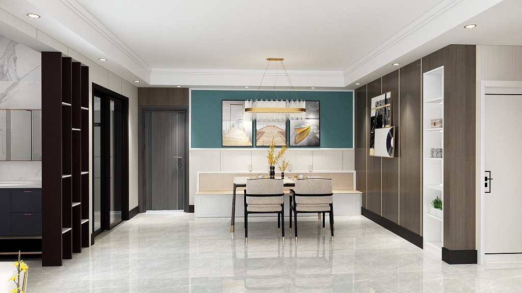 王奣丶Wallace-绿洲.麒麟府3#104-装修设计方案