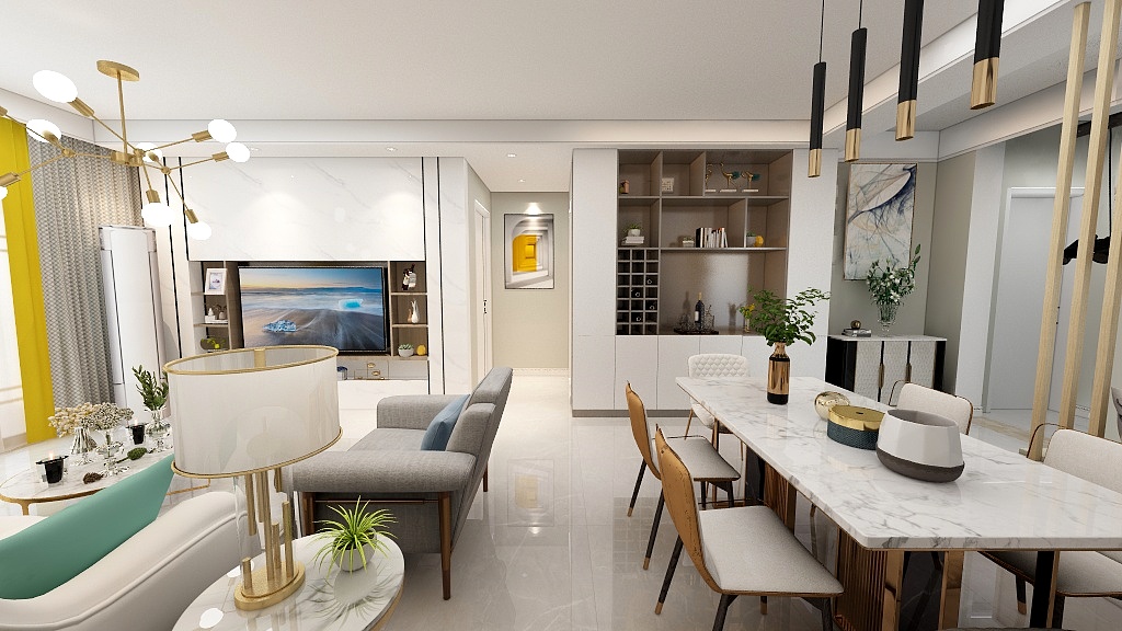 亦轩出品-万达华府-装修设计方案