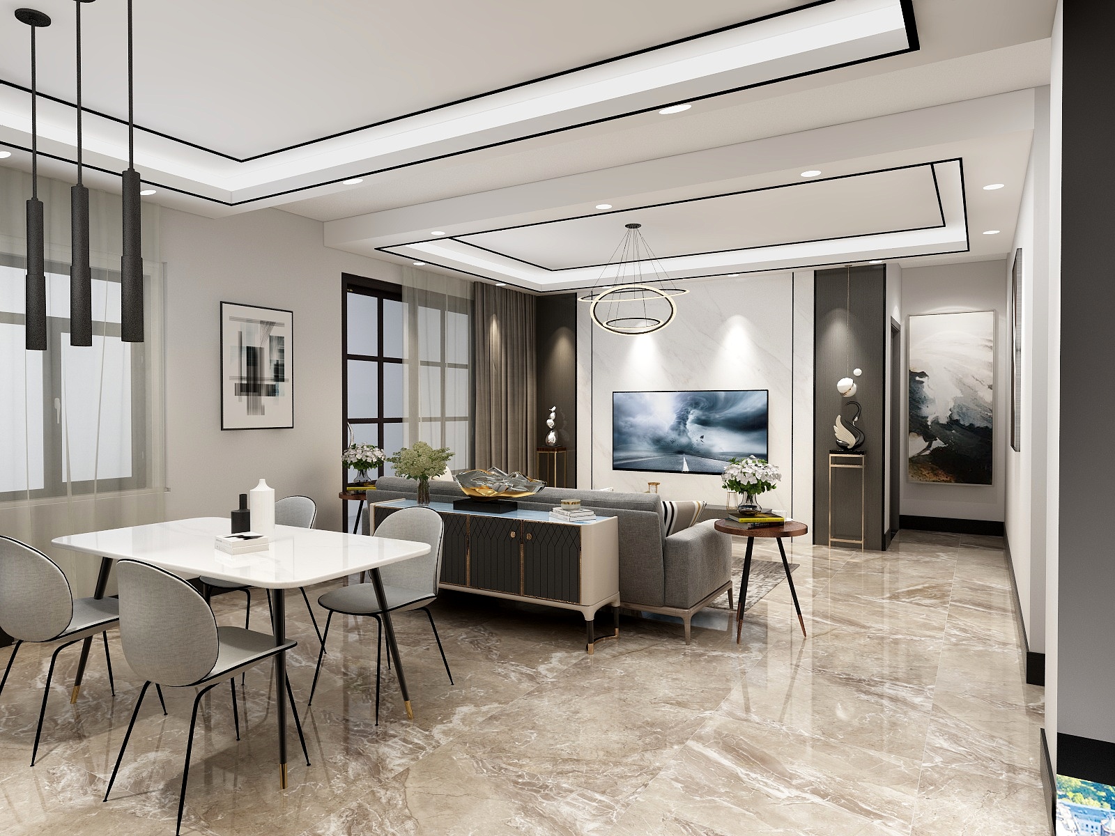 潘潘YONG-彭州天立世纪华府CAD图1-装修设计方案