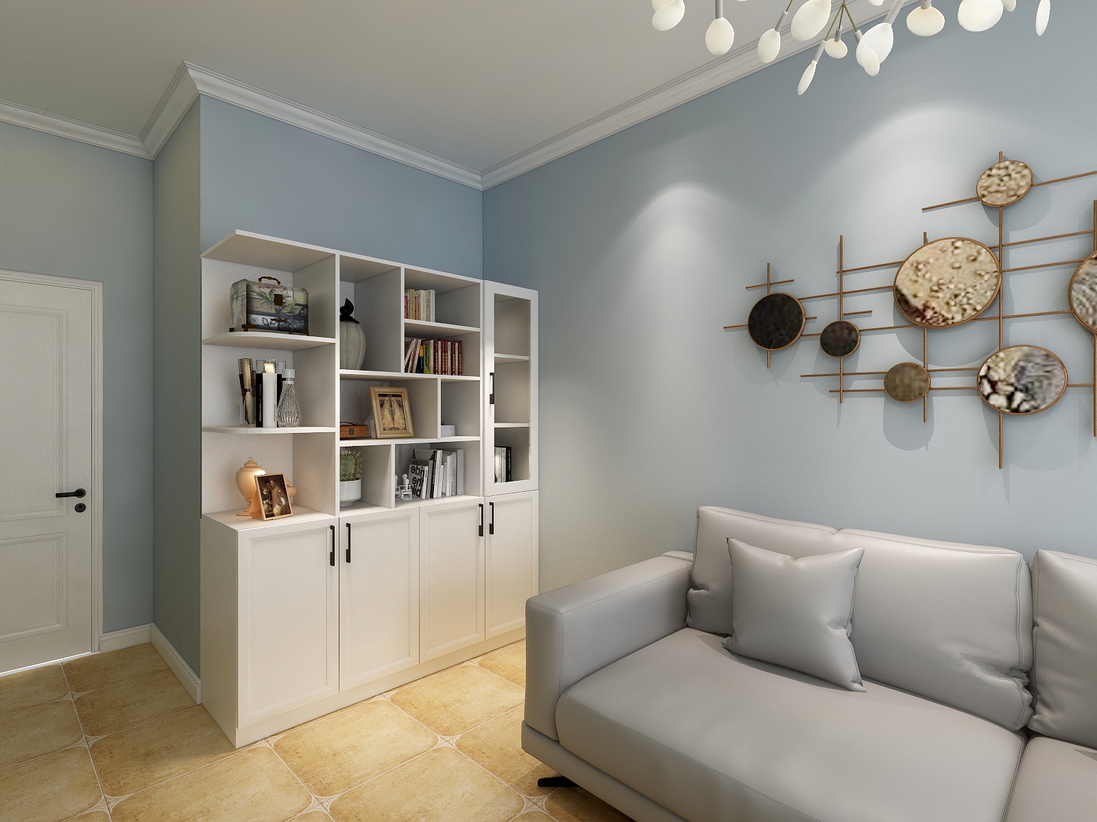 LHDESIGN-书柜-装修设计方案