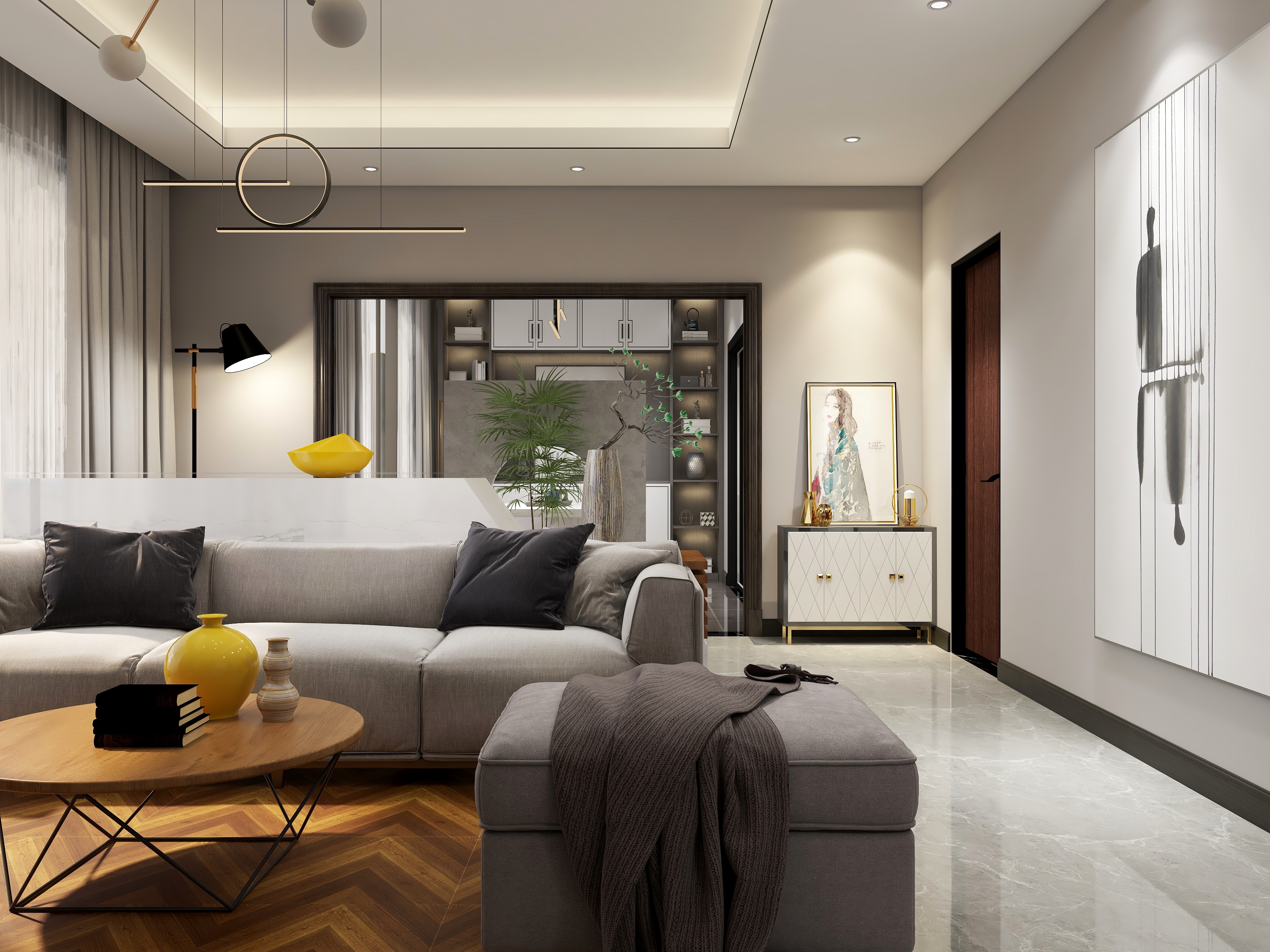 TC糖豆-瑞和园89.50㎡B户型3室2厅1卫-装修设计方案