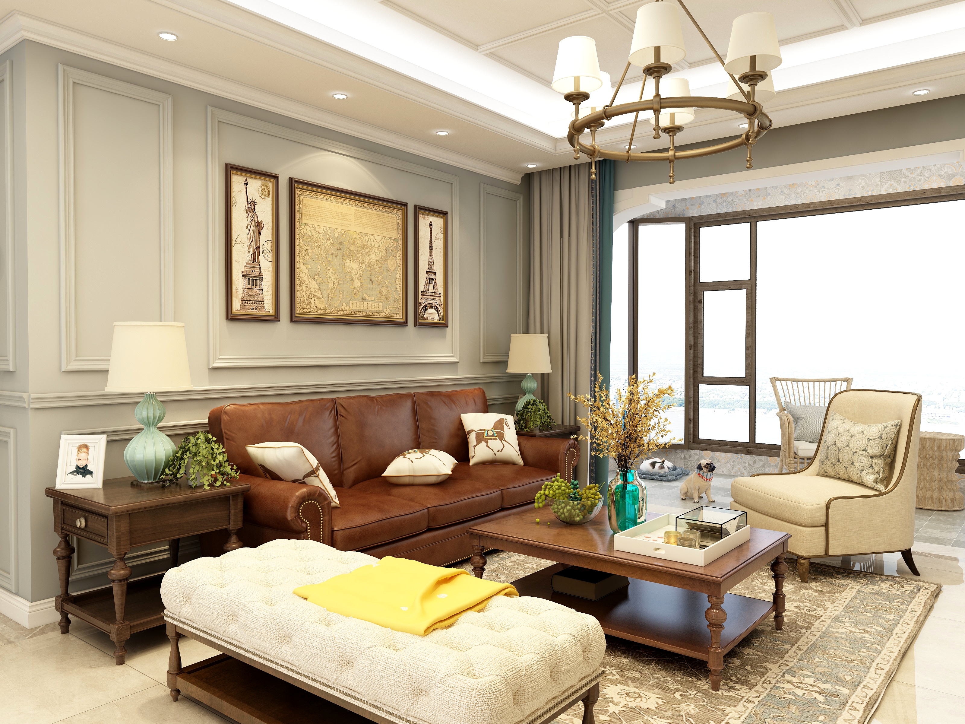 LT全案设计事务所-宜昌碧桂园观澜130小美-装修设计方案