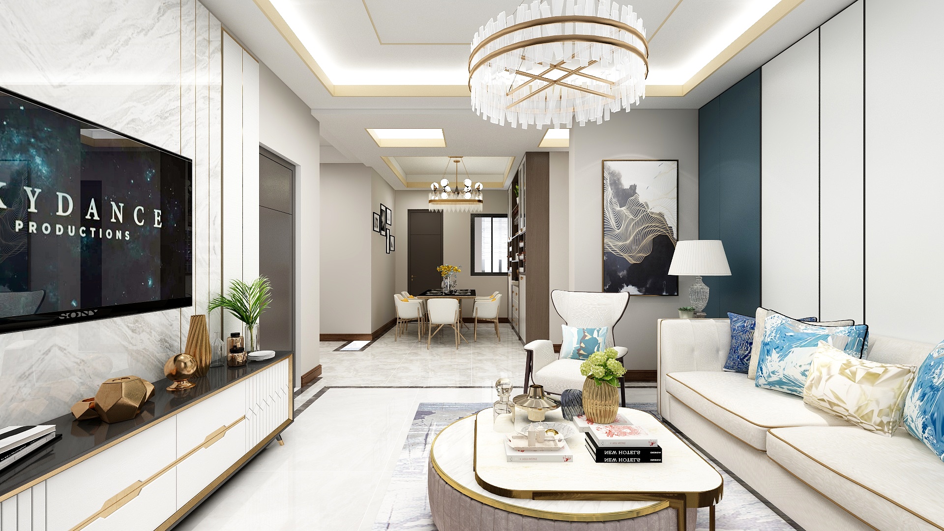 B大灰狼-东丽回迁小区-装修设计方案