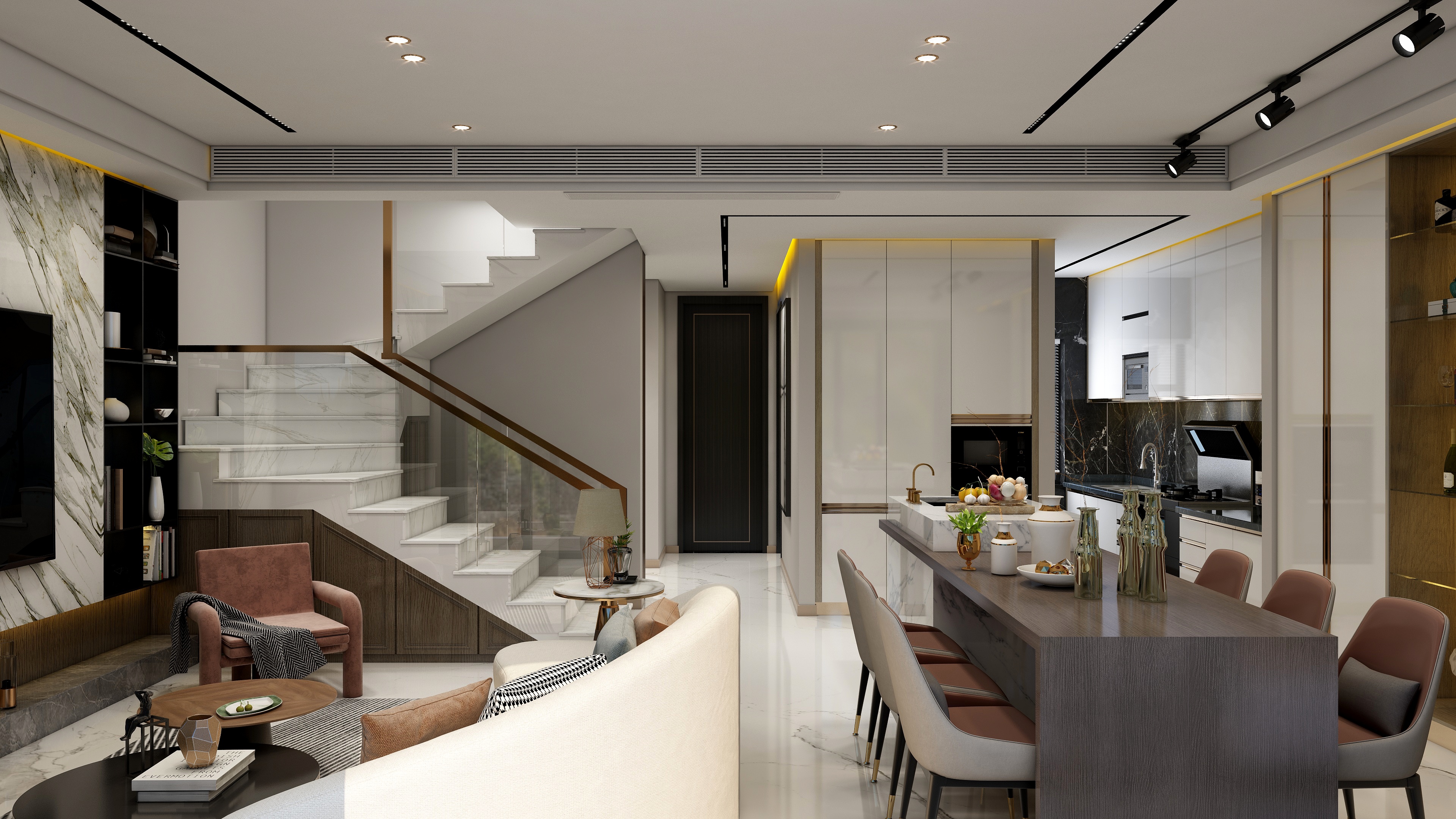 至简名设一张齐周-意式家居装修效果图