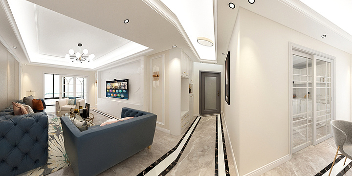 设计师-胖子何-凯旋门-装修设计方案