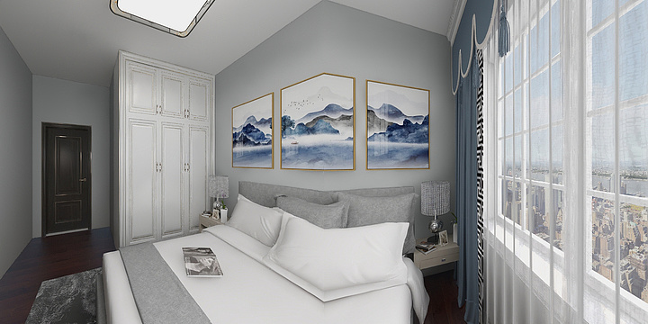 王洋13573535117-海信天山郡110全景图-装修设计方案