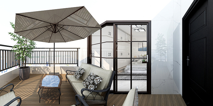 名星装饰设计星设计-华天铭城10栋1105-副本-装修设计方案