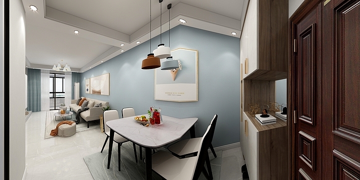 李善质-鲁商金悦城E户型-装修设计方案