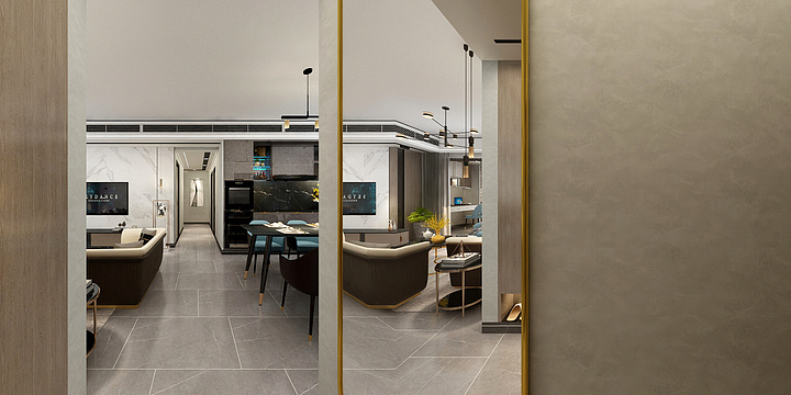 创拓装饰18125241247-现代风格--创拓新作-装修设计方案