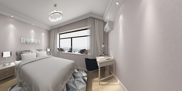 ZQ18550437687-洛斯特空间设计-爱家尚城雅居（10-3203）-装修设计方案