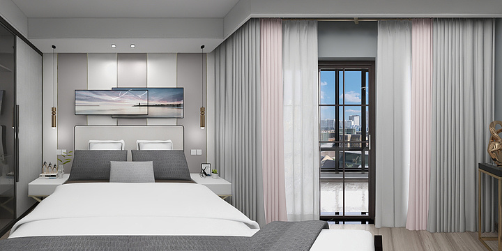 姚强-香博城3-3-7013-装修设计方案