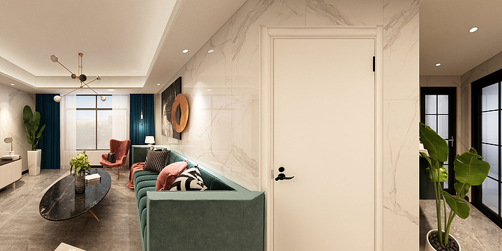 禅忆-杨生大厦黑白灰1-副本-装修设计方案