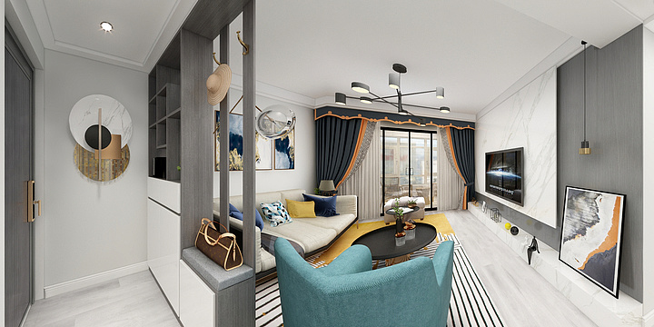铭硕设计骆斌-龙湖湾-装修设计方案