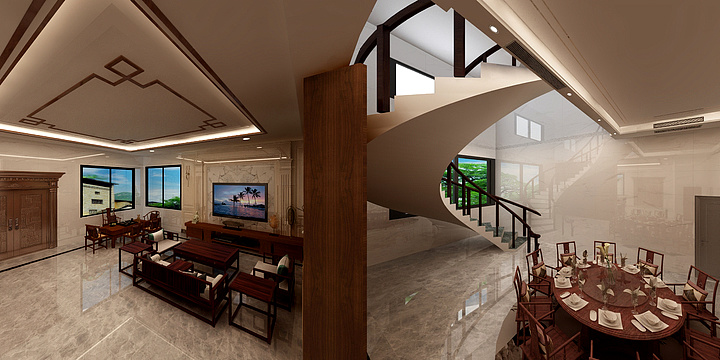 鹏辉陶瓷-未命名户型图-装修设计方案