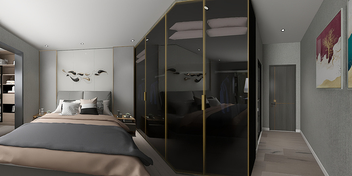 王云峰19909389020-软装专业作业户型-装修设计方案