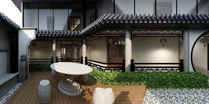 木卜设计-北京四合院-装修设计方案