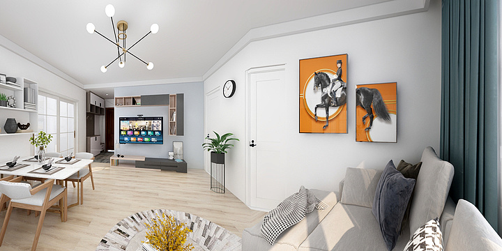 无拘设计13971103136-鑫园小区-装修设计方案