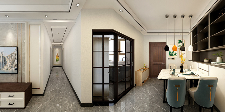 玉竹半夏-鲁商 G3-1-2402-装修设计方案