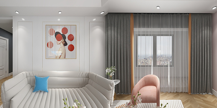 银河装饰-李梦龙-天宝福苑106-108-装修设计方案