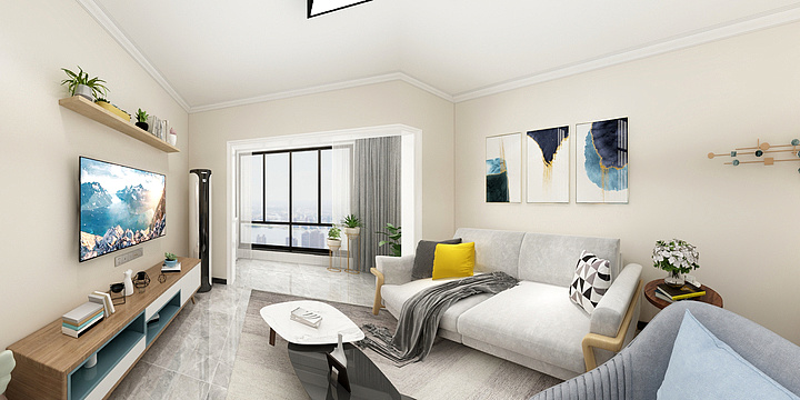 设计方案l-绿地香树花城19-702尹总-装修设计方案