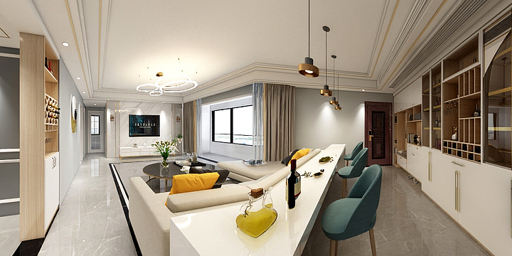 空间设计吴大师-现代轻奢-装修设计方案