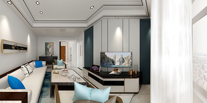 四维家-保利66栋户型-装修设计方案